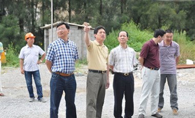 縣委領導蒞臨草莓榴莲秋葵绿丝污免费版18新廠區督查工程建設情況